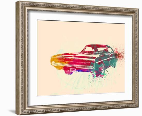 1967 Dodge Charger 1-NaxArt-Framed Art Print