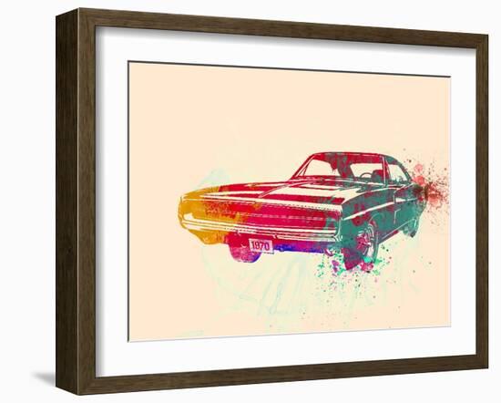 1967 Dodge Charger 1-NaxArt-Framed Art Print