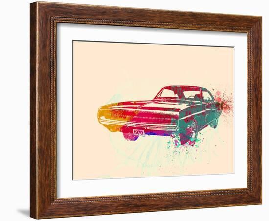 1967 Dodge Charger 1-NaxArt-Framed Art Print