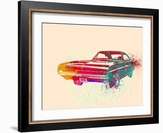 1967 Dodge Charger 1-NaxArt-Framed Art Print