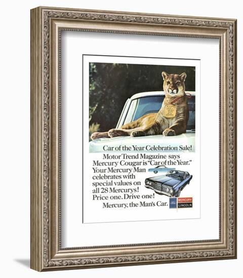 1967 Mercury - Car of the Year-null-Framed Premium Giclee Print