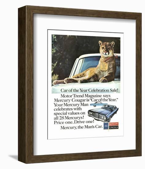 1967 Mercury - Car of the Year-null-Framed Premium Giclee Print