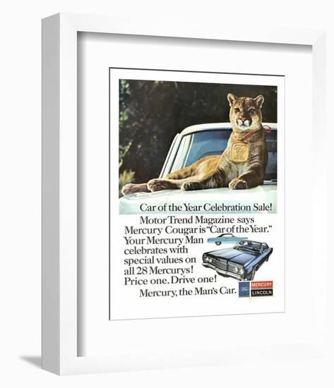 1967 Mercury - Car of the Year-null-Framed Premium Giclee Print