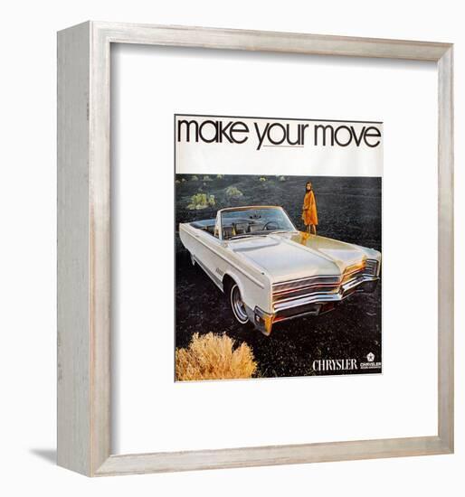 1968 Chrysler - Make Your Move-null-Framed Art Print