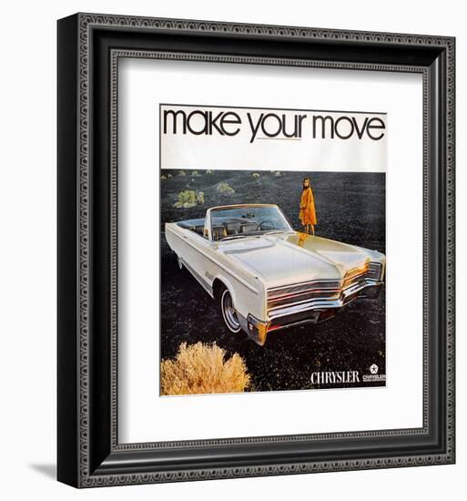 1968 Chrysler - Make Your Move-null-Framed Art Print
