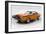 1968 Dodge Challenger Watercolor-NaxArt-Framed Art Print