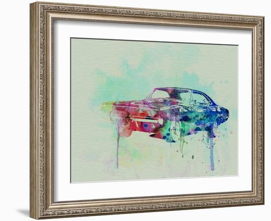 1968 Dodge Charger-NaxArt-Framed Art Print