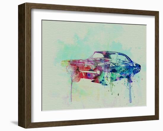 1968 Dodge Charger-NaxArt-Framed Art Print