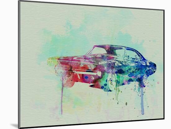 1968 Dodge Charger-NaxArt-Mounted Art Print