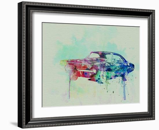 1968 Dodge Charger-NaxArt-Framed Art Print