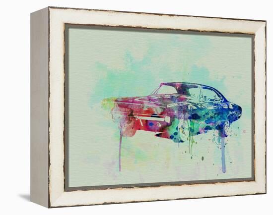 1968 Dodge Charger-NaxArt-Framed Stretched Canvas