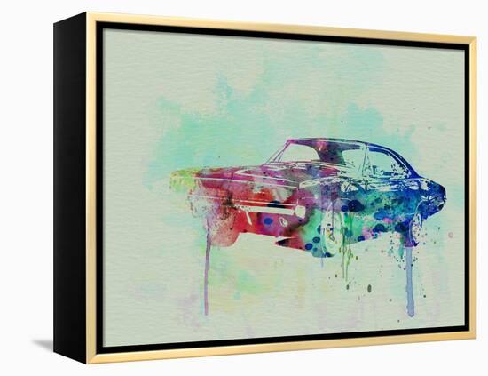 1968 Dodge Charger-NaxArt-Framed Stretched Canvas