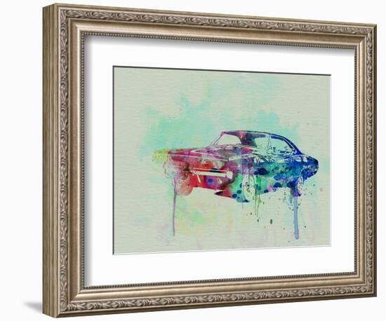 1968 Dodge Charger-NaxArt-Framed Art Print