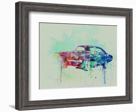 1968 Dodge Charger-NaxArt-Framed Art Print