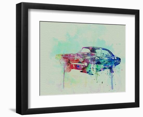 1968 Dodge Charger-NaxArt-Framed Art Print