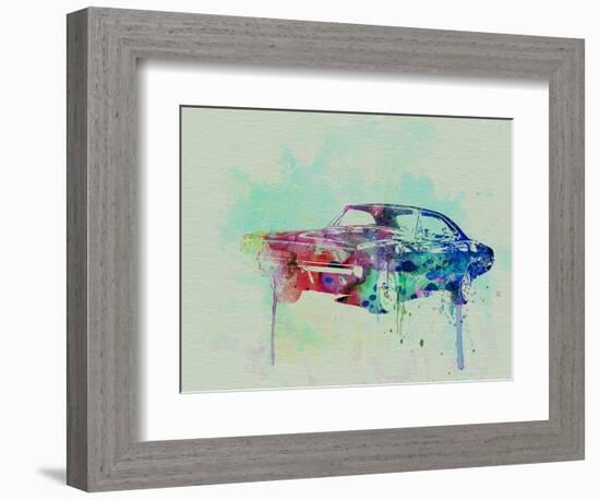 1968 Dodge Charger-NaxArt-Framed Premium Giclee Print