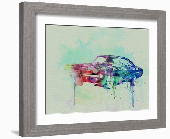 1968 Dodge Charger-NaxArt-Framed Art Print