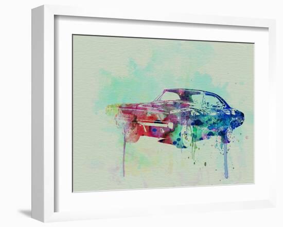 1968 Dodge Charger-NaxArt-Framed Art Print