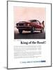 1968 Mustang King of the Road-null-Mounted Art Print