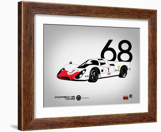 1968 Porsche 908-NaxArt-Framed Art Print