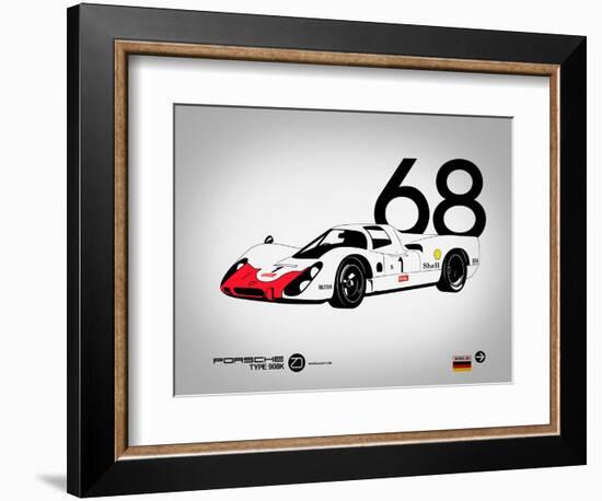 1968 Porsche 908-NaxArt-Framed Art Print
