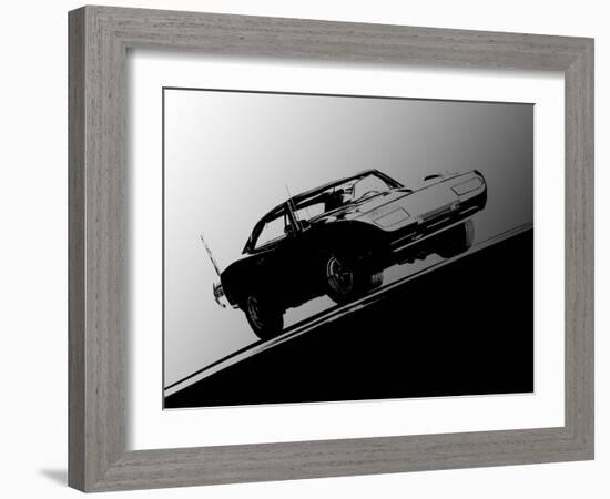 1969 Dodge Daytona-Clive Branson-Framed Photo