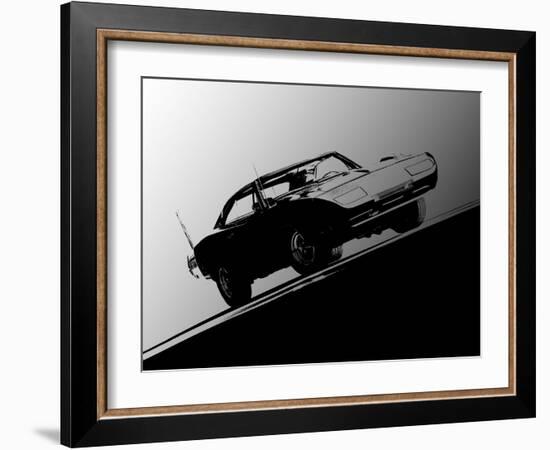 1969 Dodge Daytona-Clive Branson-Framed Photo