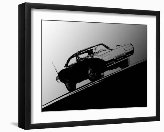 1969 Dodge Daytona-Clive Branson-Framed Photo