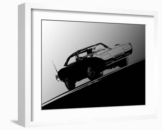 1969 Dodge Daytona-Clive Branson-Framed Photo