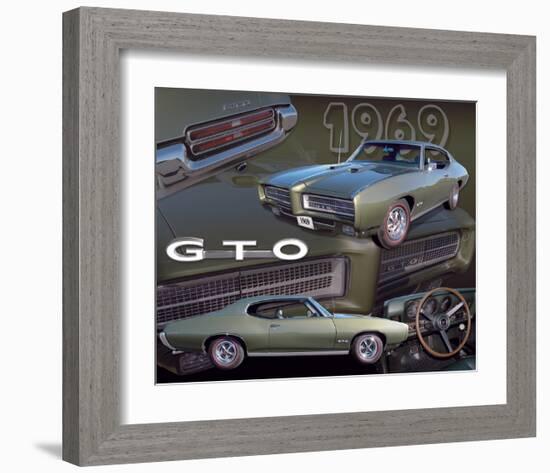 1969 GTO-null-Framed Premium Giclee Print
