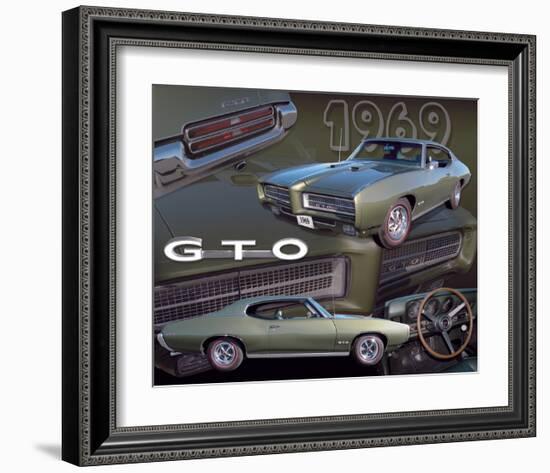 1969 GTO-null-Framed Art Print