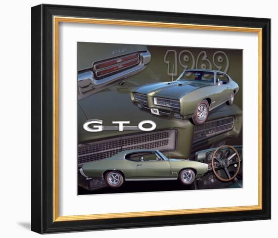 1969 GTO-null-Framed Art Print