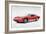 1969 Lamborghini Miura P400 S Watercolor-NaxArt-Framed Art Print