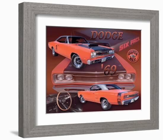 1969 Super Bee-null-Framed Art Print