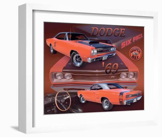 1969 Super Bee-null-Framed Art Print