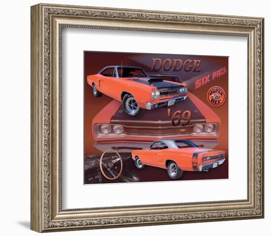 1969 Super Bee-null-Framed Art Print