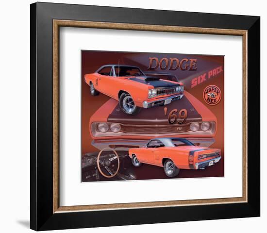 1969 Super Bee-null-Framed Art Print