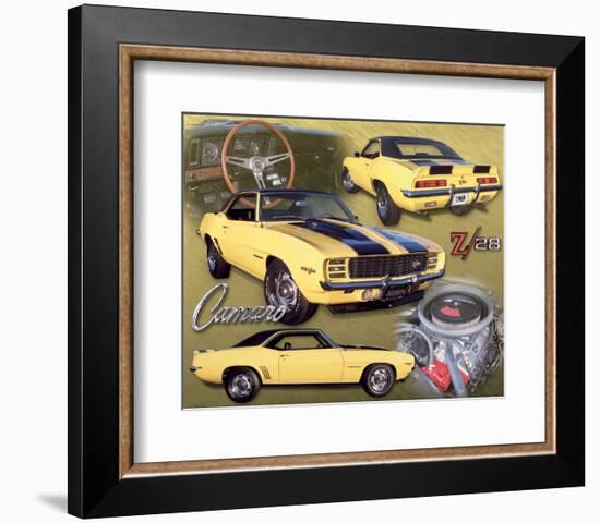 1969 Z28 Camaro-null-Framed Premium Giclee Print