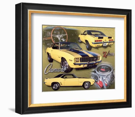 1969 Z28 Camaro-null-Framed Premium Giclee Print