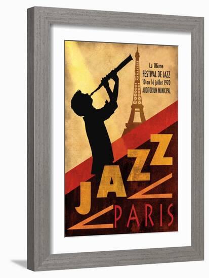 1970 Jazz in Paris-Conrad Knutsen-Framed Art Print