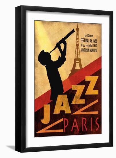 1970 Jazz in Paris-Conrad Knutsen-Framed Art Print