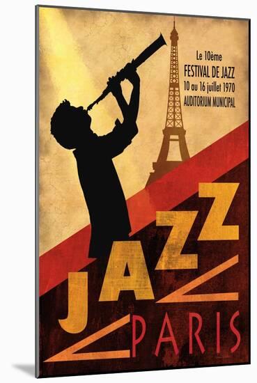 1970 Jazz in Paris-Conrad Knutsen-Mounted Art Print