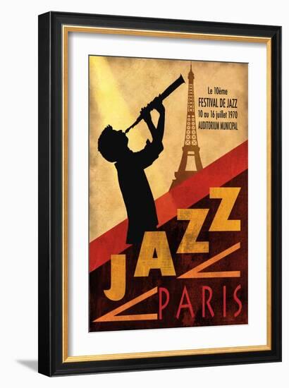 1970 Jazz in Paris-Conrad Knutsen-Framed Art Print