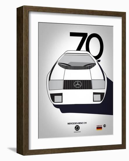 1970 Mercedes-Benz C111-NaxArt-Framed Art Print