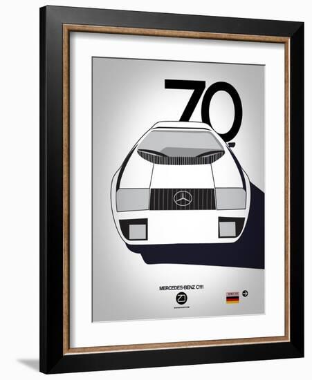 1970 Mercedes-Benz C111-NaxArt-Framed Art Print