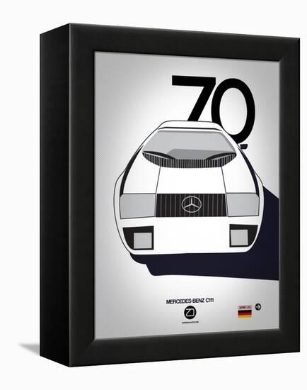 1970 Mercedes-Benz C111-NaxArt-Framed Stretched Canvas