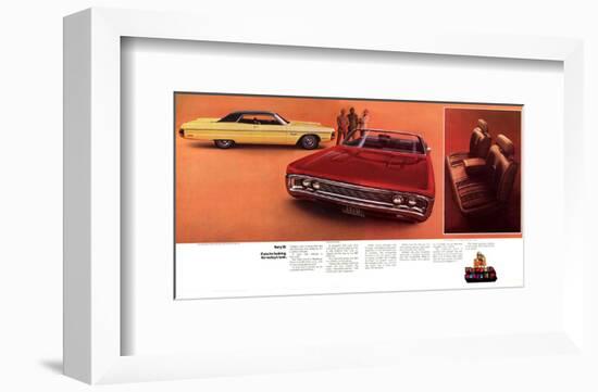 1970 Plymouth Fury Convertible-null-Framed Art Print