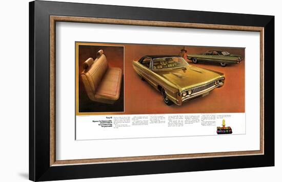 1970 Plymouth Fury III Hardtop-null-Framed Art Print