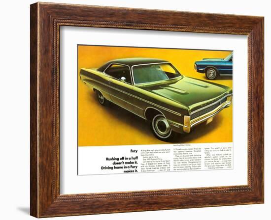 1970 Plymouth Sport Fury 2Door-null-Framed Art Print