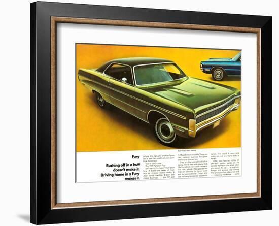 1970 Plymouth Sport Fury 2Door-null-Framed Art Print